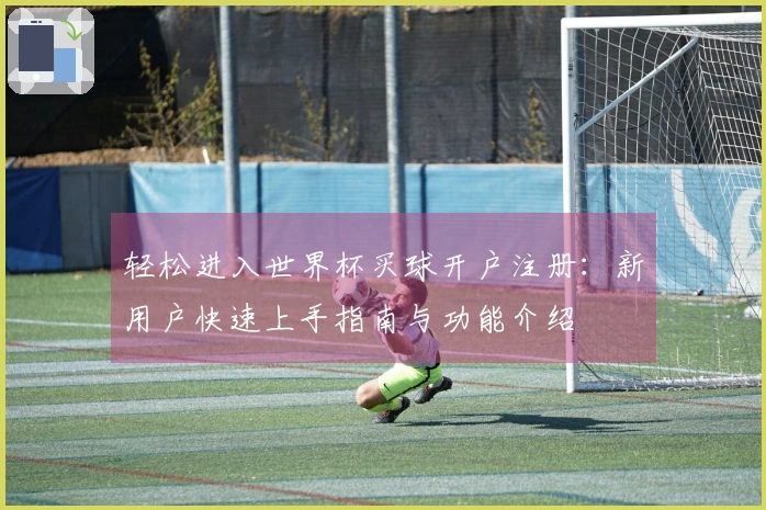 轻松进入世界杯买球开户注册：新用户快速上手指南与功能介绍